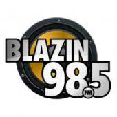 Blazin 98.5 Logo